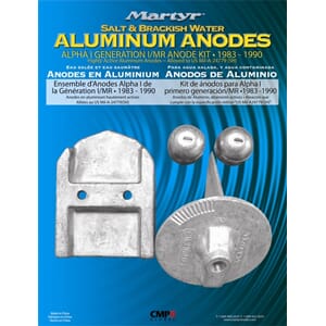 Aluminium Anode Kit ALPHA ONE (85-91)
