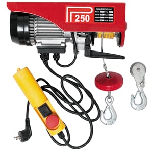 Vinsj 220V, 250 kg