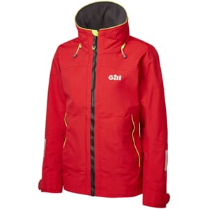 Gill OS3 Coastal seiljakke. dame, rød str 42