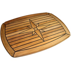 Bordplate Nautic Star Halvelipse 50 x 70 cm