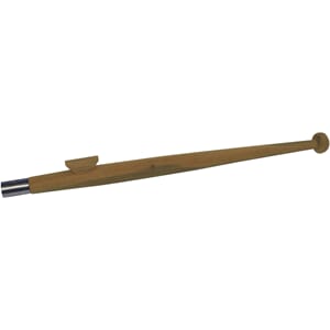 Flaggstang Teak 90cm m/flagg 70cm
