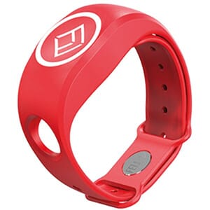 MOB+  xBand armbånd Rød