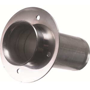 Eksosgjennomføring, 316 syrefast Rett - 89mm