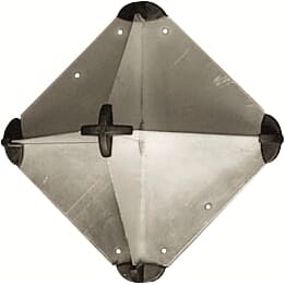 Radarreflektor 215 x 215 mm