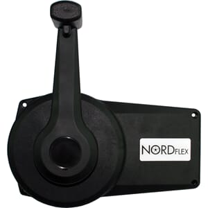 Kontrollboks sidemontert Nordflex CM01, sort