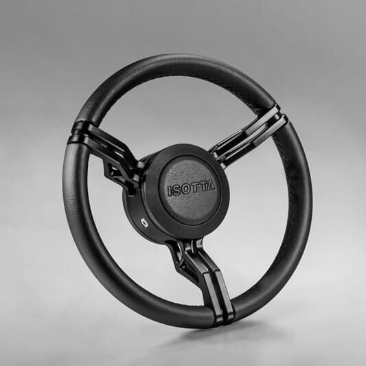 Isotta Ratt Fanete Sort Lær - Eurofritid.no