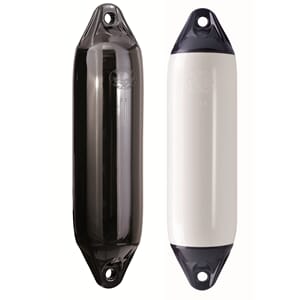 Polyform Fender F6 hvit blå topp