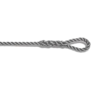 Fenderline, 3-slått, grå 6 mm, 1,5 m