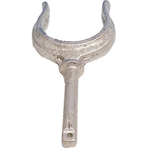 Åregaffel galvanisert 2 1/4"