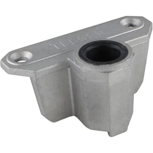 Holder alu. sidemontert 2 1/4"