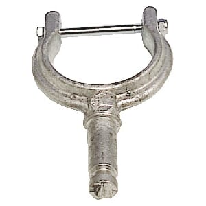 Åregaffel aluminium m/bolt 2 1/4"