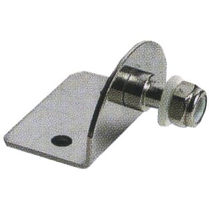 Gassdemperbrakett 316 M 123, 38x25mm