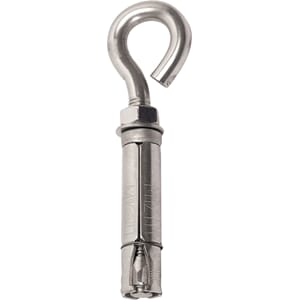 Ekspansjonsbolt m/øye, syrefast 10 mm