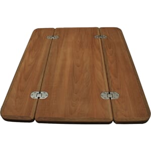 Fellbart bord teak "Miami" 90x60cm