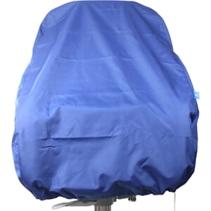 Stolovertrekk marine polyester Singel - blå