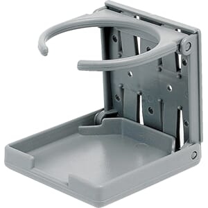 Glass-/flaskeholder grå