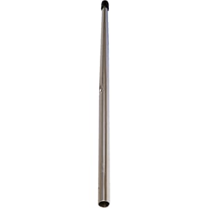 Rekkestøtte 61 cm Rett, sort topp