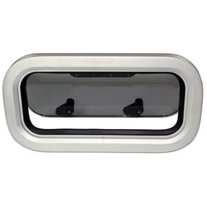 Portlight MS alu Rektangulær, 171x347 mm
