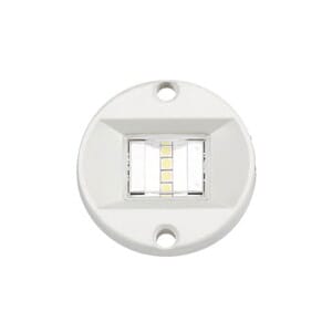 Akterlanterne LED, for innfelling Hvit