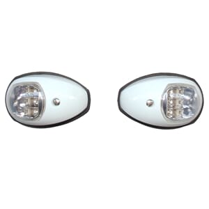 Lanternesett, LED Hvit