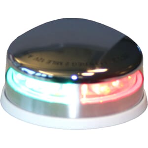 Bauglanterne, LED bicolor Krom