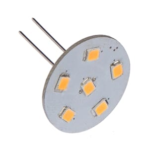 LED G4, Bakpin 10-35V 230lm 2700K/varmhvit