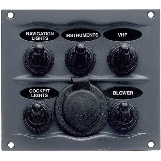 1010122 1010122 BEP bryterpanel med 5 brytere og 12 volt uttak.jpg