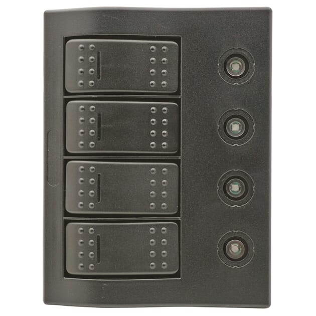 1010812 1010812 1 Bryterpanel med sikringer og LED 4 brytere.jpg