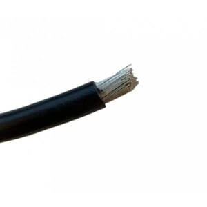 Oceanflex  Elektrisk kabel fortinnet 1.5 mm2, sort