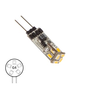 LED G4, stift 10-35V 100lm 2700/varmhvit IP65