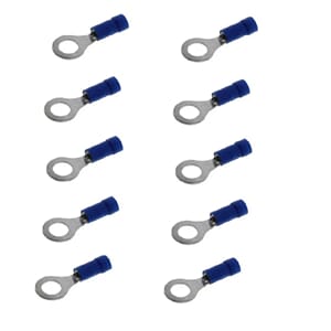 Ringsko blå 8,4 mm, 10 stk