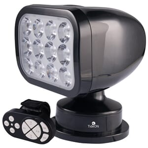 TideON Lyskaster LED m/trådløs fjernkontroll Sort