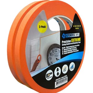Stokvis Maskeringstape Extreme Orange 9 mm x 50 m 2pk