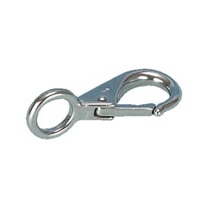 Karabinkrok m/øye vinkel, syrefast Nr. 0