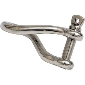 D-sjakkel vridd, syrefast 4 mm