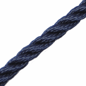 Cormoran 3-slått fortøyningstau 8 mm/Marine Blå