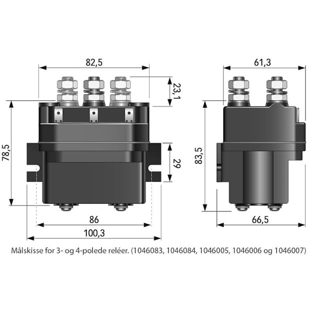 1046007_Rel 1046007-2 Quick rele 4-poler 12V 150A.jpg