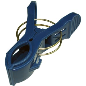 Klesklyper For 32 mm rekke - 4 pk