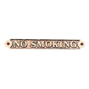Skilt No smoking