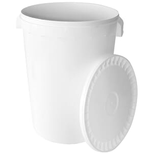 Plastdunk m/lokk næringsmiddelgodkjent 40 liter