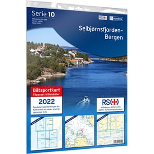 Båtsportkart 10) - Selbjørnsfjorden-Bergen
