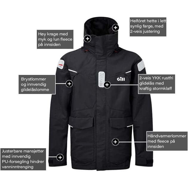 1086042 1086040 1 Gill OS25 Offshore seiljakke herre sort.jpg