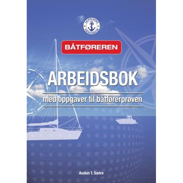 1065001 1065001 Bok, Båtføreren Arbeidsbok med oppgaver til båtførerprøven.jpg
