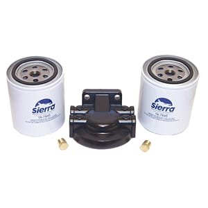 Bensinfilter/Vannutskiller komplett 1/4 løp