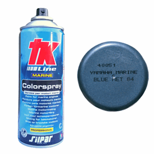 TK Motorlakk, 400ml Yamaha Marine Blue Metallic