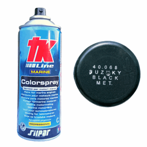 TK Motorlakk, 400ml Suzuki Black Metallic