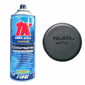 TK Motorlakk, 400ml Tohatsu Grey Metallic