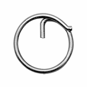 G-ring, syrefast 15 mm, 10 stk