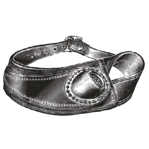 2969001 2969001 Seilmakerhanske for håndsøm av seil, duk og taklinger. Tommelbeskyttelse og justerbar over hånden..jpg