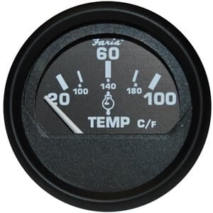 Sylindertemperaturmåler komplett m/giver